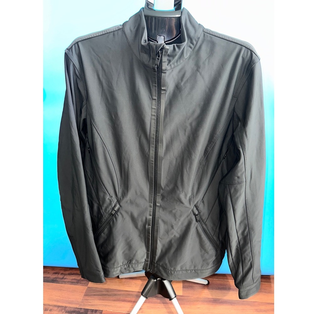 Lululemon Men's Black Lightweight Full Zip Jacket Size XL Athletic Activewear